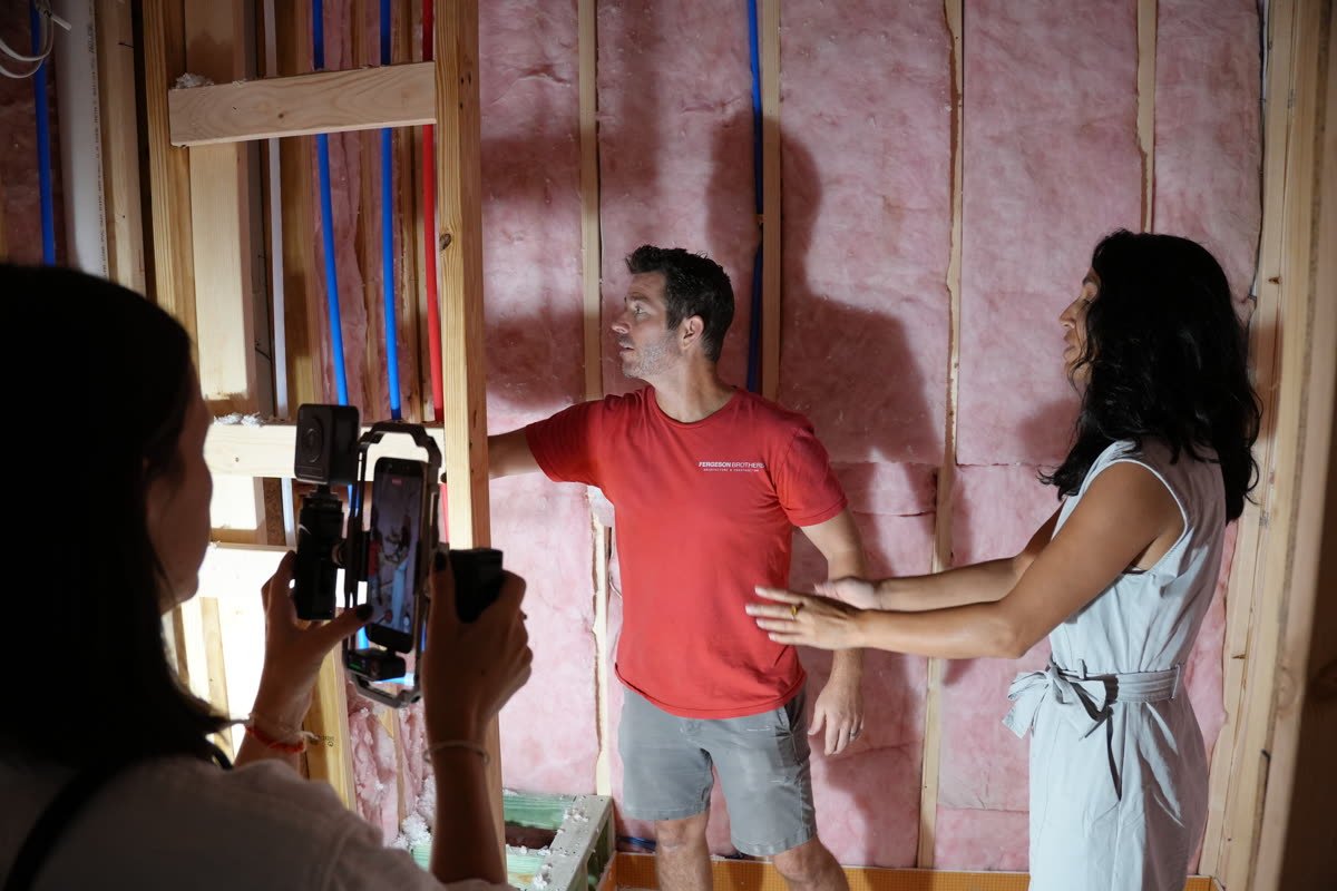 Behind the scenes of a Siesta Media on-location video shoot