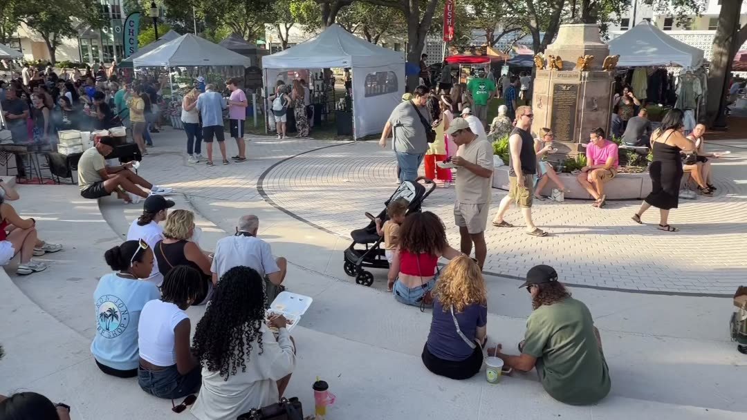 A Sarasota night market from an SRQ Weekly reel